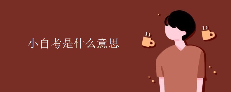 小自考是什么意思