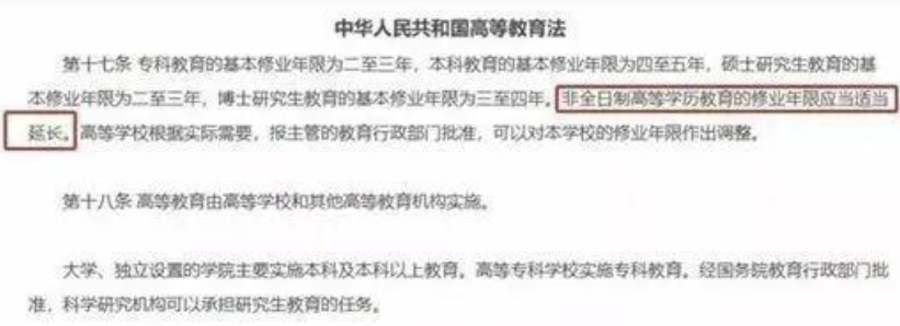 成人本科学制