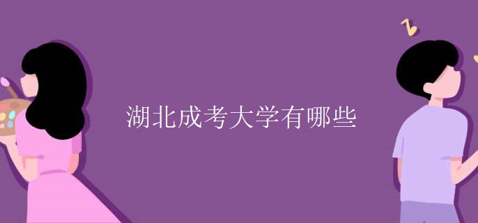 湖北成考大学有哪些
