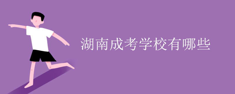 湖南成考学校有哪些