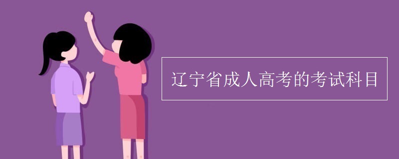 辽宁省成人高考的考试科目
