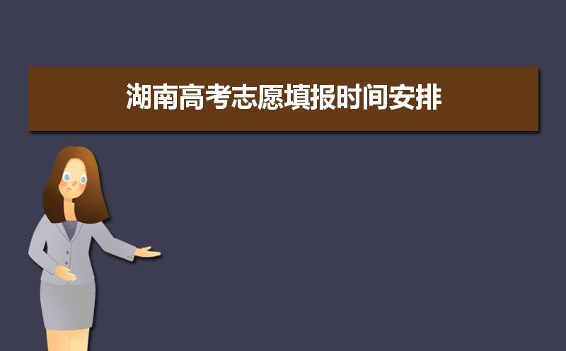 2022湖南成考志愿填报时间什么时候开始